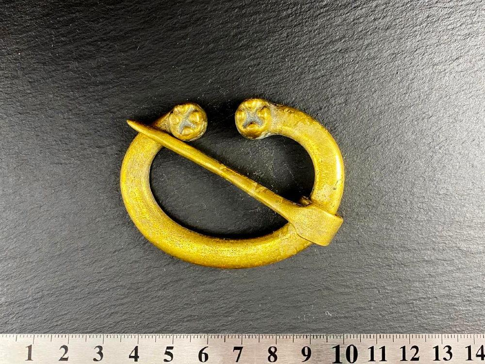 Фибула. Бирка, Финляндия, 9-11 в.