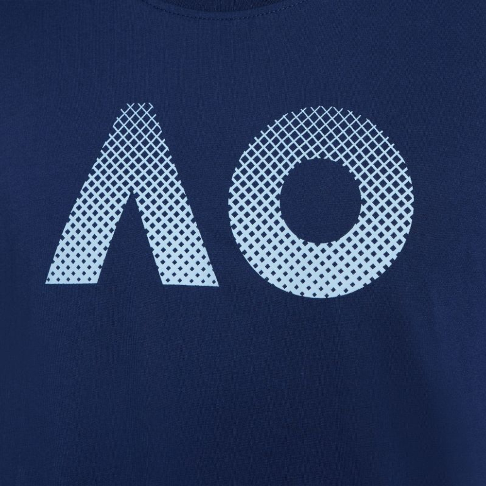 Теннисная футболка Australian Open T-Shirt AO Textured Logo