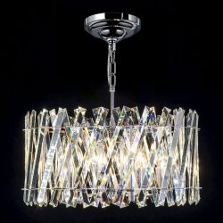 Citilux Ингвар CL334261 Люстра подвесная хрустальная Хром