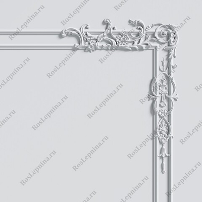 Угол с орнаментом Roslepnina UR-514D