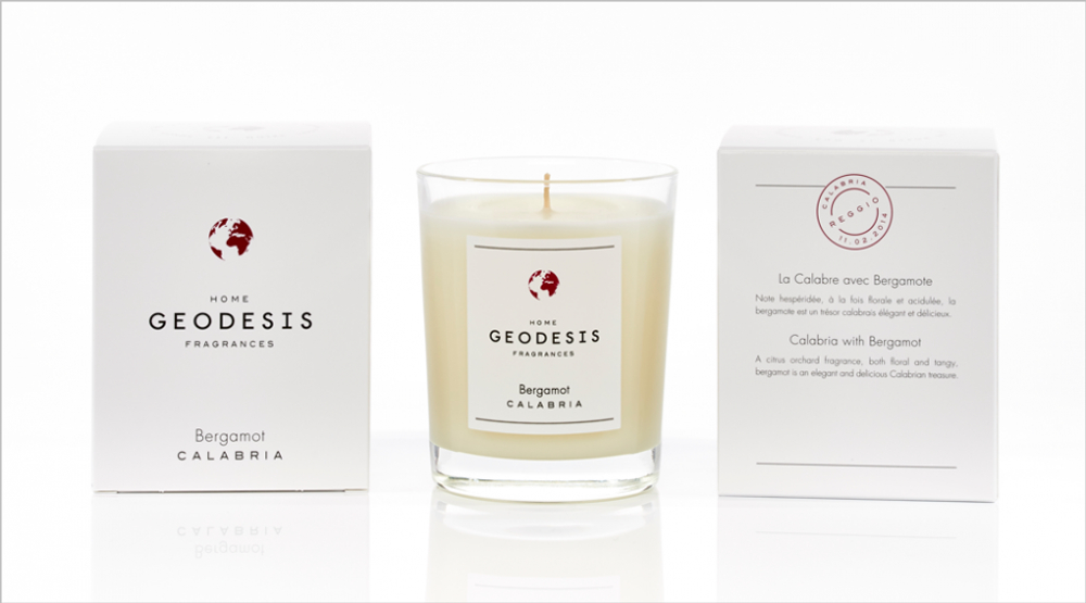 Свеча ароматическая 180г Geodesis Bergamot