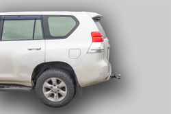 Фаркоп Лидер-Плюс для TOYOTA L.C. PRADO (J120/J150) (2002-) FJ CRUISER / LEXUS GX (460/470) (- 2014) с электрикой (Smart) и сертифкатом в комплекте арт.(T123-E)