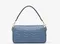 Сумка из кожи Fendi Baguette синий