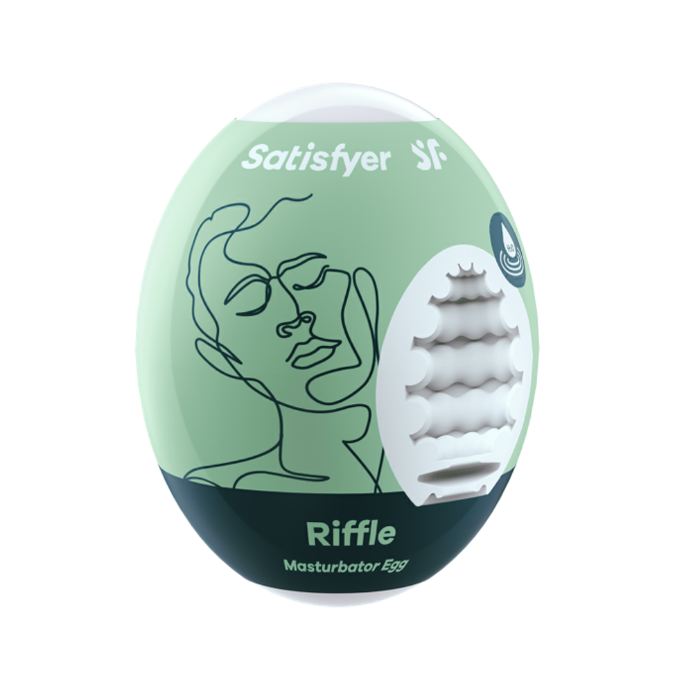 Satisfyer Masturbator Egg Riffle