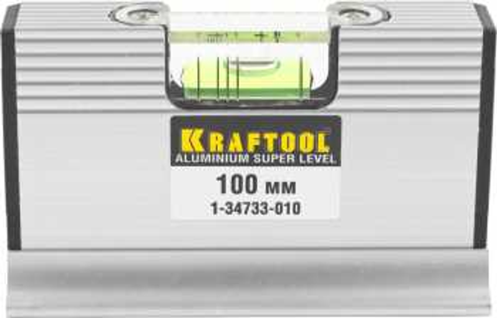 Уровень строительный для "водных" работ 100 мм KRAFTOOL, 1-34733-010