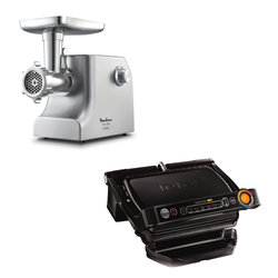 Мясорубка Moulinex ME856D32 + Электрогиль Tefal GC712834
