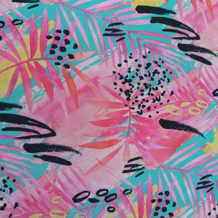 Сетка-утяжка с принтом, разноцветная абстракция