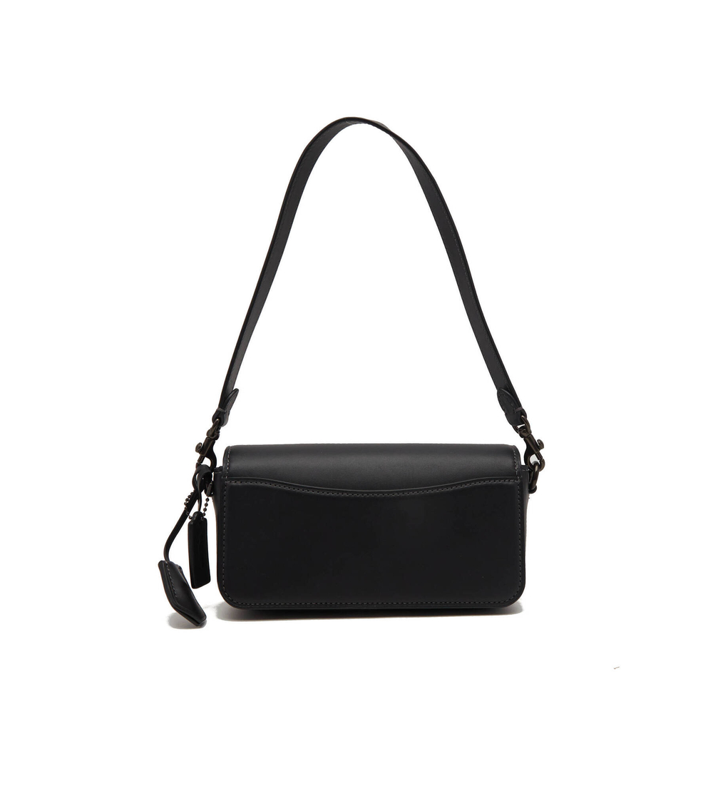 Кожаная сумка-мессенджер mini studio Coach - черный(CE331)