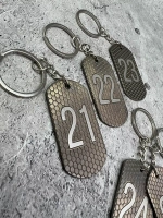 Номерки на ключи металлические 21-25