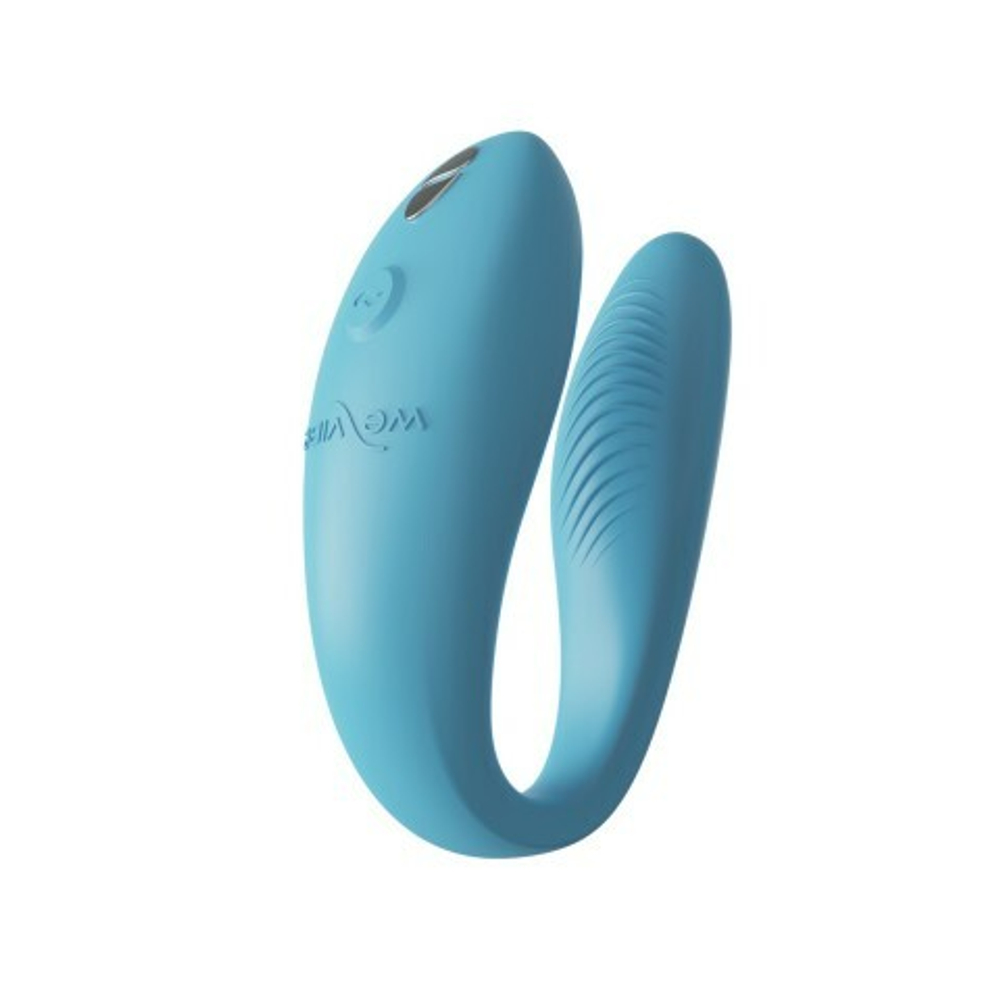 Вибратор для пар We-Vibe Sync Go, бирюзовый