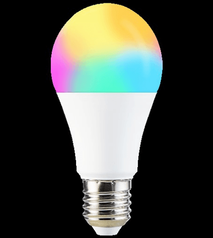 Светодиодная лампа MOES Smart LED Bulb WB-TDA7-RCW-E27 Wi-Fi, E27, 7 Вт, 630 Лм, холодный белый