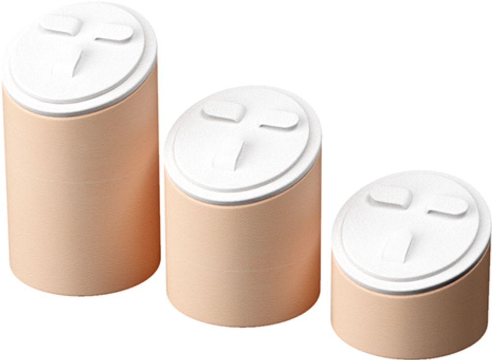 Набор подставок для 3 гарнитуров/3 язычка/накладка/Н-40,60,80 мм.