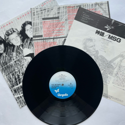 Винтажная виниловая пластинка LP The Michael Schenker Group MSG (Япония 1981) (Без Оби)