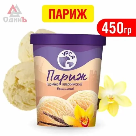 Ведерко мороженое "Париж" 450г