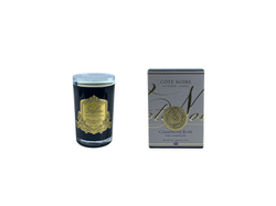 Свеча ароматическая CHAMPAGNE ROSEСвеча Cote Noire Черный / Золотой