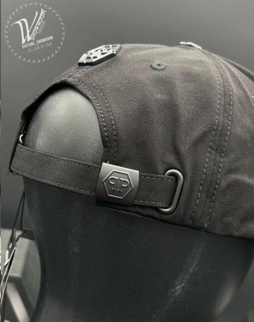 Бейсболка Philipp Plein Skull Bones премиум