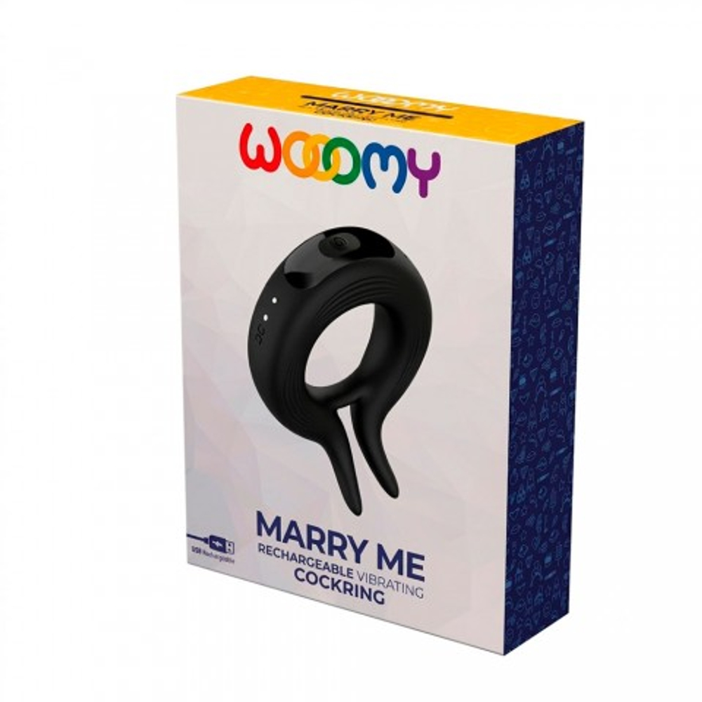 Эрекционное кольцо Marry Me от WOOOMY (9,3 * 3 см.)