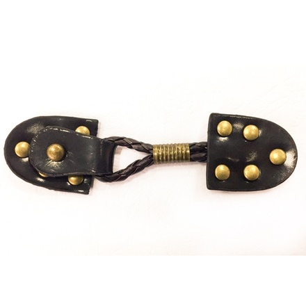 Застежка-клевант №1290, цв.коричневый (FA 107)