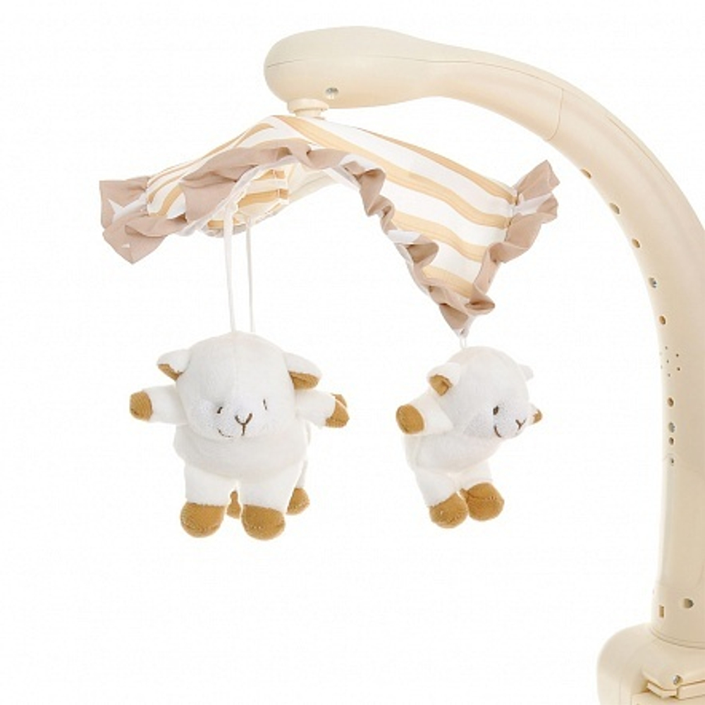 PITUSO Колыбель 3 в 1 Viana на колёсах Stars Beige/бежевый