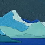 HERMES Zip Tablet Togo & Swift Calfskin With Bullock Leather Tablet Protective Case And Laptop Bag Men"s Blue