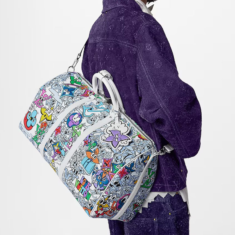 LOUIS VUITTON Keepall Bandouliere 50 Multicolor