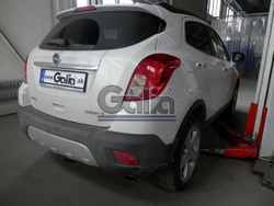 Фаркоп оцинкованный Galia O063A для Opel Mokka 2012-, Chevrolet Tracker 2013-(паспорт и сертификат в комплекте)(без электрики)
