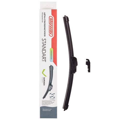 Щетка стеклоочистителя бескаркасная Skyway стандарт 15"/380мм