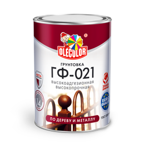 !!!РАСПРОДАЖА  Грунт ГФ-021 Серый 2,2кг OLECOLOR