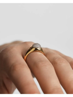 Кольцо Moon Pavé