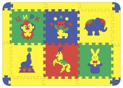 Коврик 6дет. Цирк 95х68