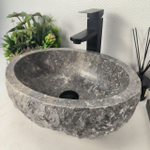 Раковина из мрамора Erozy Grey EM-64641 42*32*16 0190