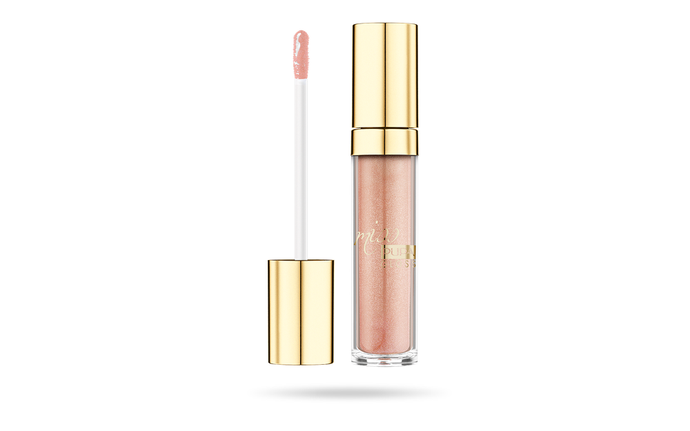Pupa Блеск для губ Miss Pupa Gloss, тон №107, Золотистый звездный, 5 мл