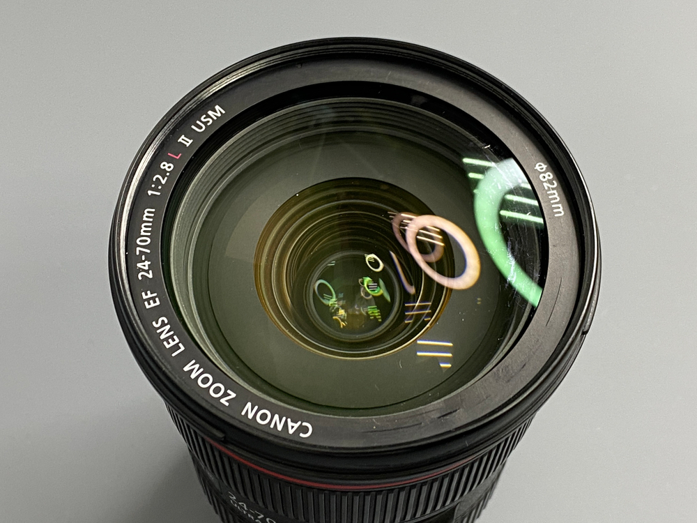 Canon 24-70mm 2.8L II USM С царапинами на линзе