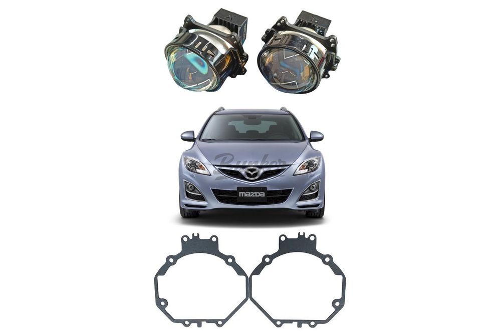 Комплект для замены штатных линз Mazda 6 GH рестайлинг 2009-2013