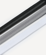 Резинки спортивные на голову JÖGEL CAMP Training Headbands 3 Pack, черный/серый/белый