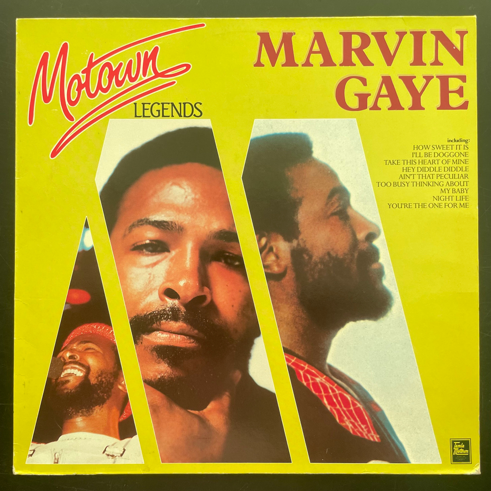 Marvin Gaye ‎– Motown Legends (Германия 1984г.)