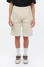 Шорты Ymkashix велюровые  белые