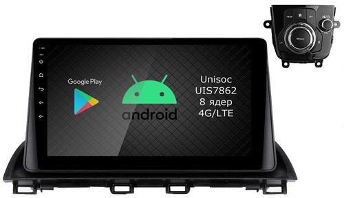 Магнитола для Mazda 3, Axela 2013-2019 - Airok RI-2407 Android 12, Быстрая, SIM-слот