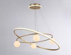 Ambrella Подвесной светодиодный светильник со сменной лампой и с пультом управления LineTech FL66328