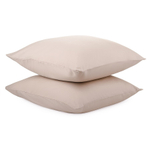 Набор из двух наволочек из сатина бежевого цвета из коллекции essential, 70х70 см