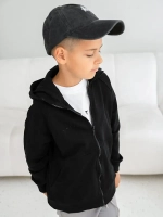 Толстовка для мальчика на молнии в школу