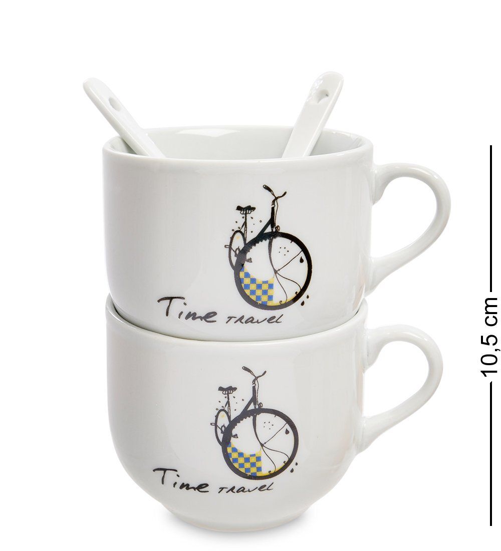 MUG-168/3 Набор из двух кружек «Время путешествий»
