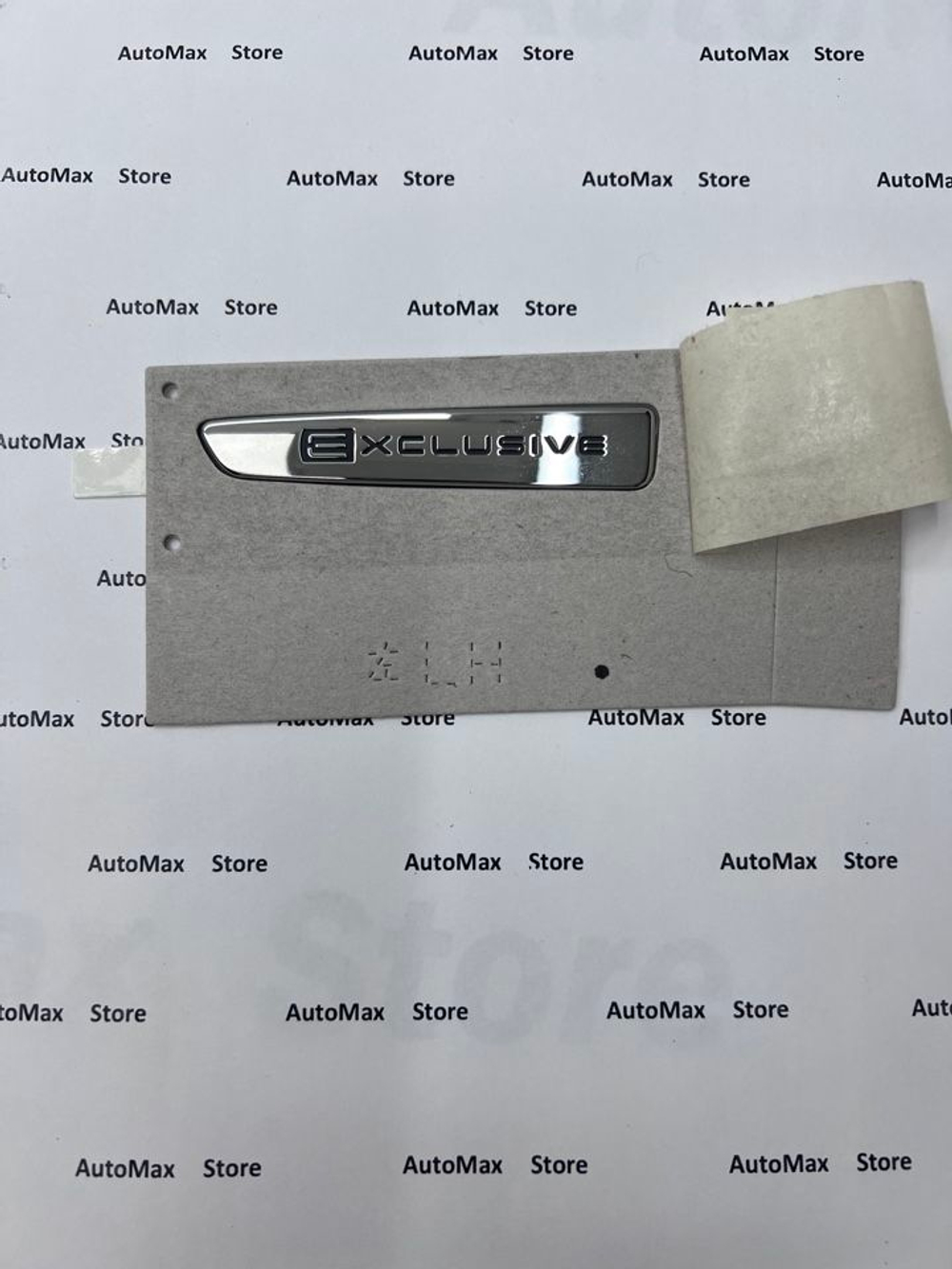 Эмблема Exclusive левая peugeot- citroen. 9804011680 Оригинал