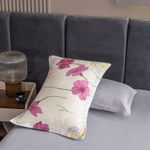 Комплект постельного белья Сатин с Одеялом 100% хлопок на резинке OBR155