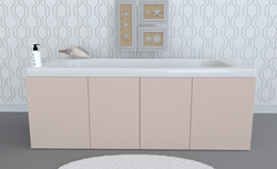 Экран под ванну комбинированный TR-9-205 палома матовый soft touch