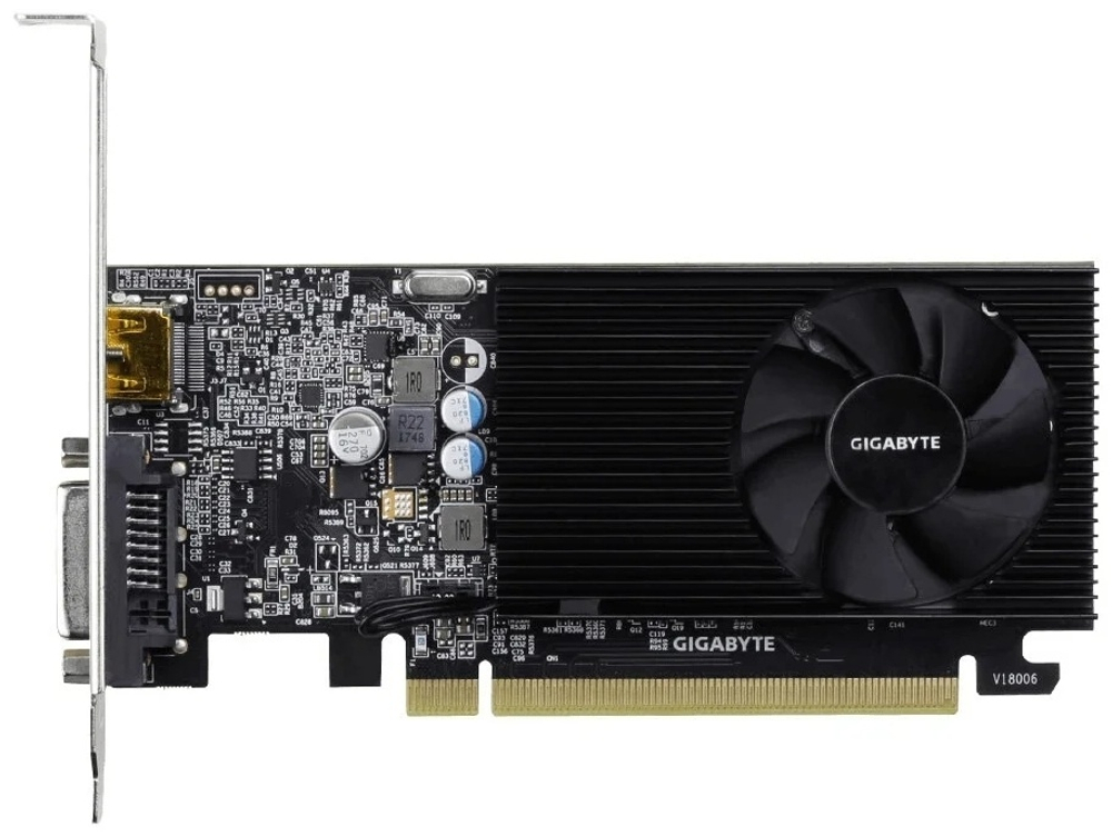 Видеокарта GIGABYTE GeForce GT 1030 Low Profile D4 2G GV-N1030D4-2GL 2Gb