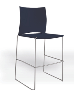 Web стул на полозьях кухонный/барный