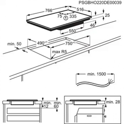 Встраиваемая индукционная варочная панель AEG IAE84411XB
