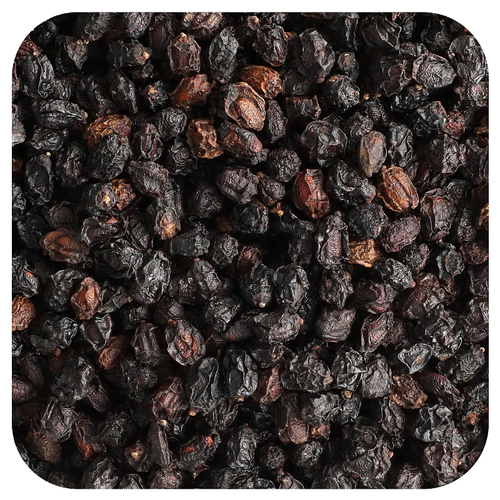 Frontier Co-op, Whole Elder Berries (Цельные ягоды бузины), 453 г (16 унций)