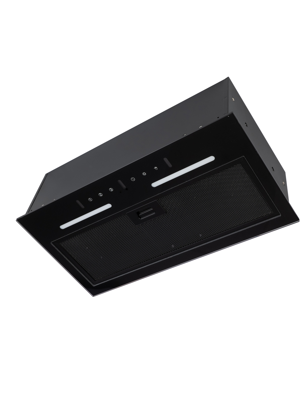 Вытяжка кухонная MACBI встраиваемая S-BOX-G 55 G BLACK 850м3/ч Черная (управление жестами)